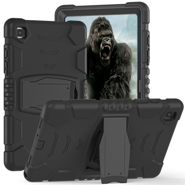 For Samsung Galaxy Tab A7 T500 3-Layer Protection Screen Frame + PC + Silicone Shockproof Combination Case with Holder(Black+Black)
For Samsung Galaxy Tab A7 T500 3-Layer Protection Screen Frame + PC + Silicone Shockproof Combination Case with Holder(Black+Black)