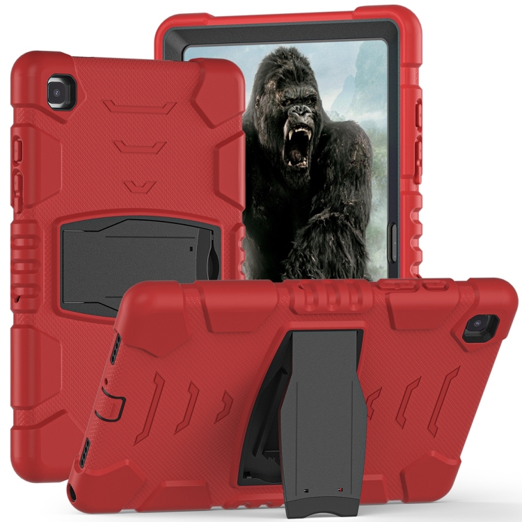 For Samsung Galaxy Tab A7 T500 3-Layer Protection Screen Frame + PC + Silicone Shockproof Combination Case with Holder(Red+Black)
For Samsung Galaxy Tab A7 T500 3-Layer Protection Screen Frame + PC + Silicone Shockproof Combination Case with Holder(Red+Black)