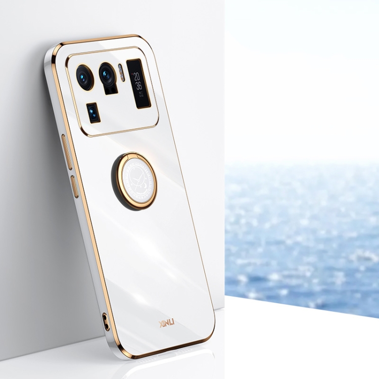 For Xiaomi Mi 11 Ultra XINLI Straight Edge 6D Electroplate TPU Phone Case with Ring Holder(White)
For Xiaomi Mi 11 Ultra XINLI Straight Edge 6D Electroplate TPU Phone Case with Ring Holder(White)