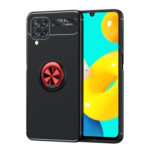 For Samsung Galaxy M32 4G Indian Version Metal Ring Holder 360 Degree Rotating TPU Case(Black+Red)
For Samsung Galaxy M32 4G Indian Version Metal Ring Holder 360 Degree Rotating TPU Case(Black+Red)