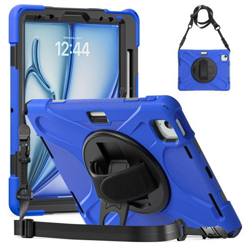 Silicone + PC Protective Tablet Case with Holder & Shoulder Strap For iPad Pro 11 2021 / 2020 / 2018(Blue)
Silicone + PC Protective Tablet Case with Holder & Shoulder Strap For iPad Pro 11 2021 / 2020 / 2018(Blue)