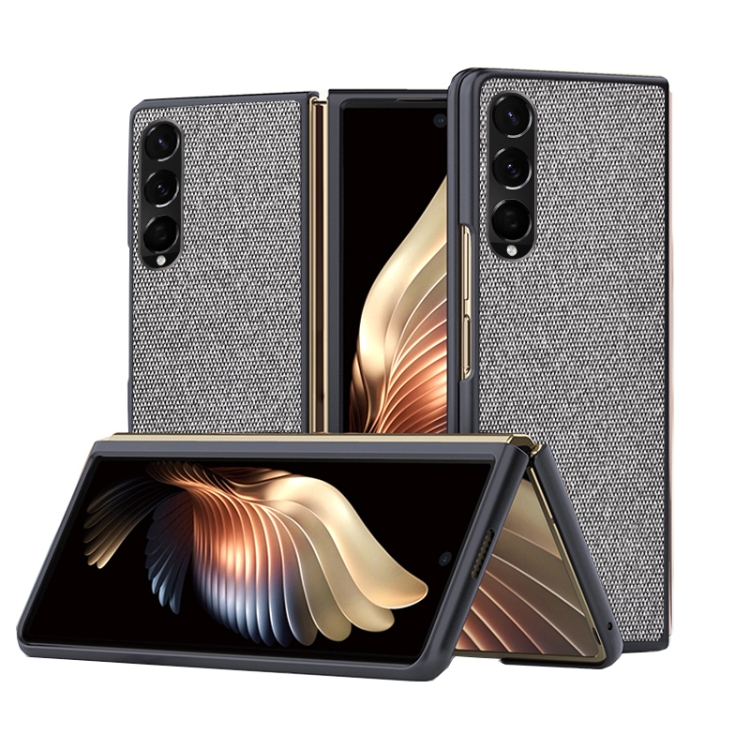 For Samsung Galaxy Z Fold3 5G Sea Sand Cloth Texture Shockproof PC+ TPU Protective Case(Grey)
For Samsung Galaxy Z Fold3 5G Sea Sand Cloth Texture Shockproof PC+ TPU Protective Case(Grey)