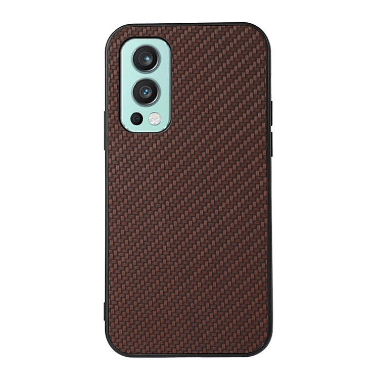 For OnePlus Nord 2 5G Carbon Fiber Skin PU + PC + TPU Shockprof Protective Case(Brown)
For OnePlus Nord 2 5G Carbon Fiber Skin PU + PC + TPU Shockprof Protective Case(Brown)