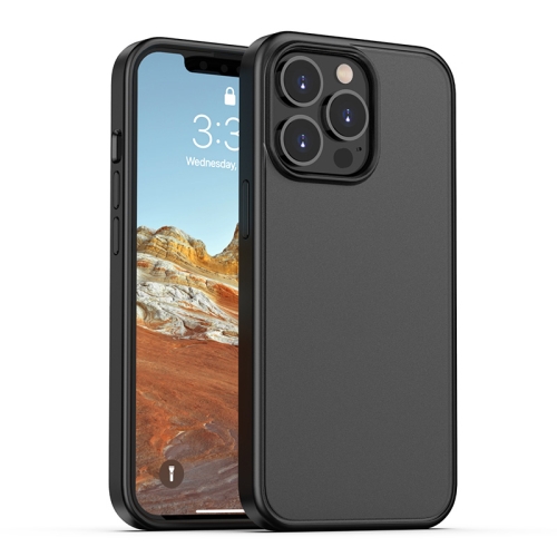 Skin Feel Frosted PC + TPU Shockproof Case with Color Button For iPhone 13 Pro Max(Black)
Skin Feel Frosted PC + TPU Shockproof Case with Color Button For iPhone 13 Pro Max(Black)