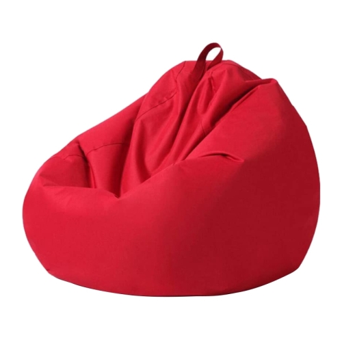 

Oxford Cloth Waterproof Lazy Sofa Cover Bean Bag Cover, Size:70x80cm(Red)