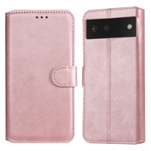 Classic Calf Texture PU + TPU Horizontal Flip Leather Case with Holder & Card Slots & Wallet For Google Pixel 6(Rose Gold)
Classic Calf Texture PU + TPU Horizontal Flip Leather Case with Holder & Card Slots & Wallet For Google Pixel 6(Rose Gold)