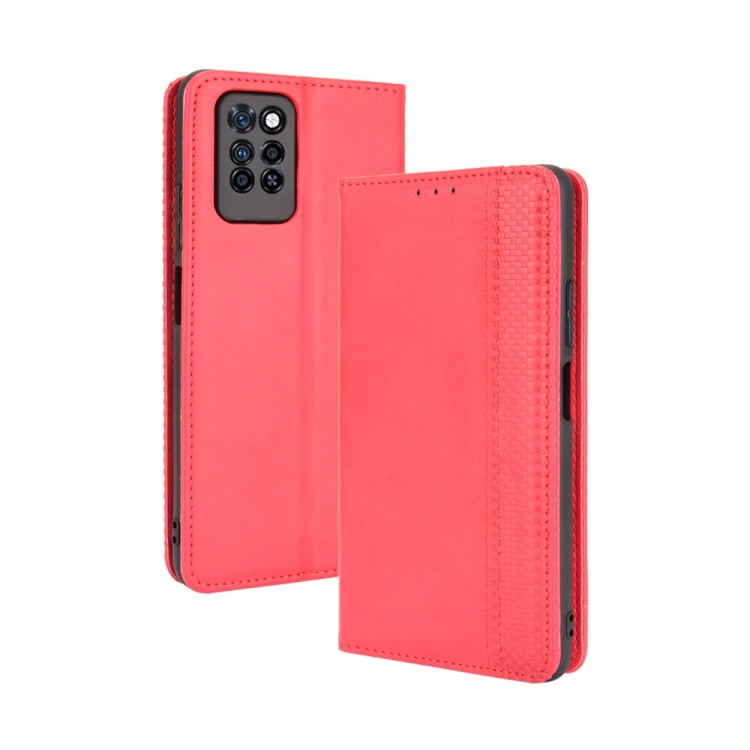 For Infinix Note 10 Pro / 10 Pro NFC Magnetic Buckle Retro Crazy Horse Texture Horizontal Flip Leather Case with Holder & Card Slots & Photo Frame(Red)
For Infinix Note 10 Pro / 10 Pro NFC Magnetic Buckle Retro Crazy Horse Texture Horizontal Flip Leather Case with Holder & Card Slots & Photo Frame(Red)