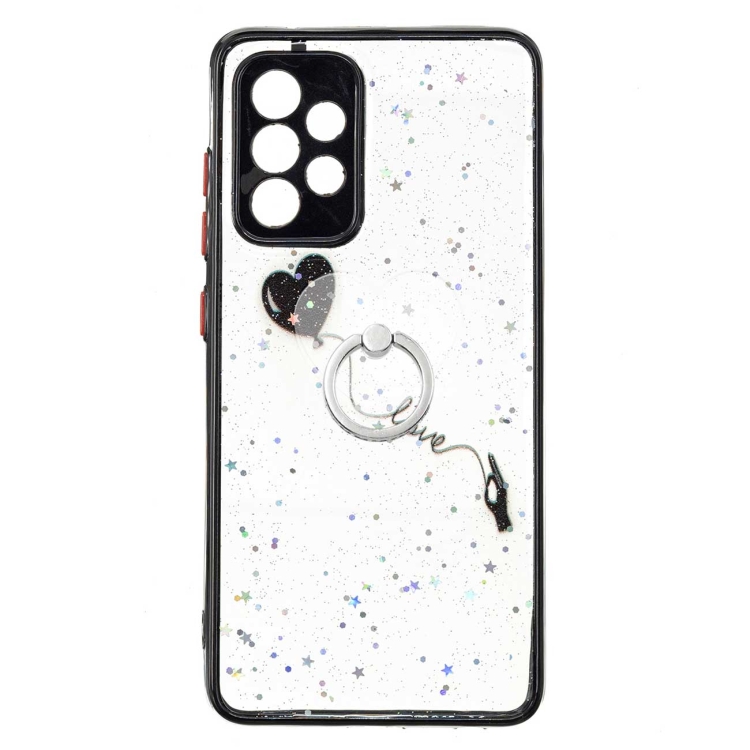 For Samsung Galaxy A52 5G Colored Drawing Starry Sky Epoxy TPU Shockproof Case with Ring Holder(Heart)
For Samsung Galaxy A52 5G Colored Drawing Starry Sky Epoxy TPU Shockproof Case with Ring Holder(Heart)