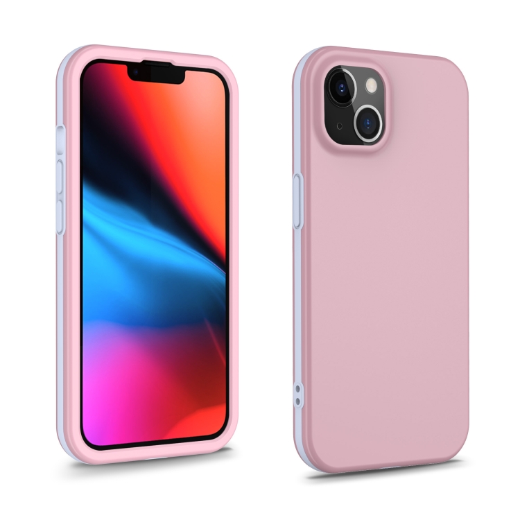 Dual-color 360 Degrees Full Coverage Protective PC + TPU Shockproof Case For iPhone 13(Pink)
Dual-color 360 Degrees Full Coverage Protective PC + TPU Shockproof Case For iPhone 13(Pink)
