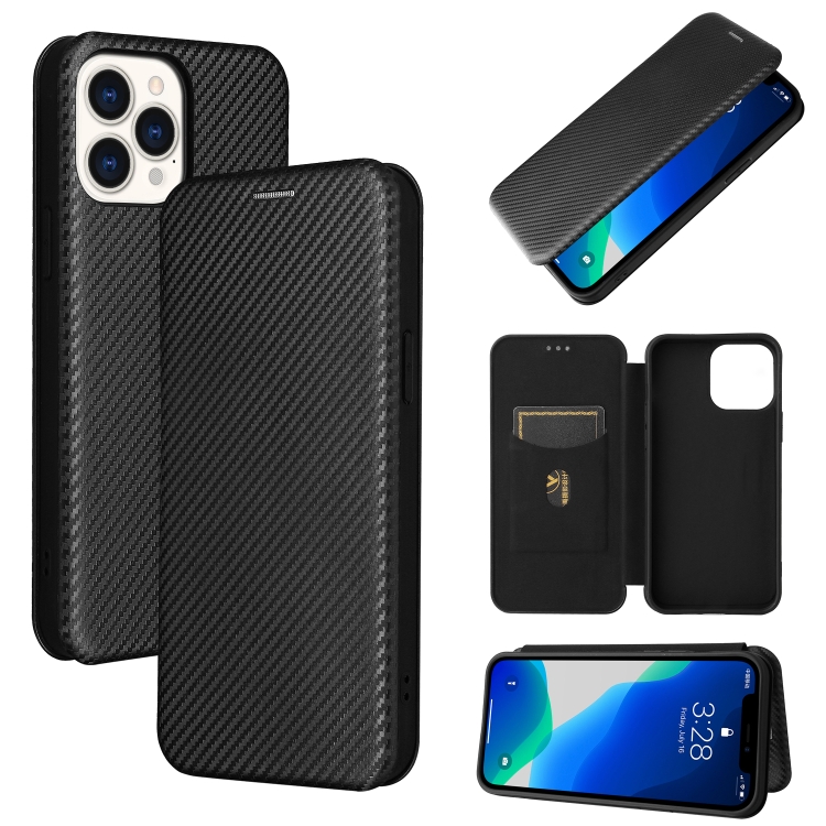 Carbon Fiber Texture Magnetic Horizontal Flip TPU + PC + PU Leather Case with Card Slot For iPhone 13(Black)
Carbon Fiber Texture Magnetic Horizontal Flip TPU + PC + PU Leather Case with Card Slot For iPhone 13(Black)