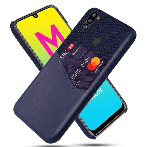 For Samsung Galaxy M21 2021 Cloth Texture PC + PU Leather Back Cover Shockproof Case with Card Slot(Blue)
For Samsung Galaxy M21 2021 Cloth Texture PC + PU Leather Back Cover Shockproof Case with Card Slot(Blue)
