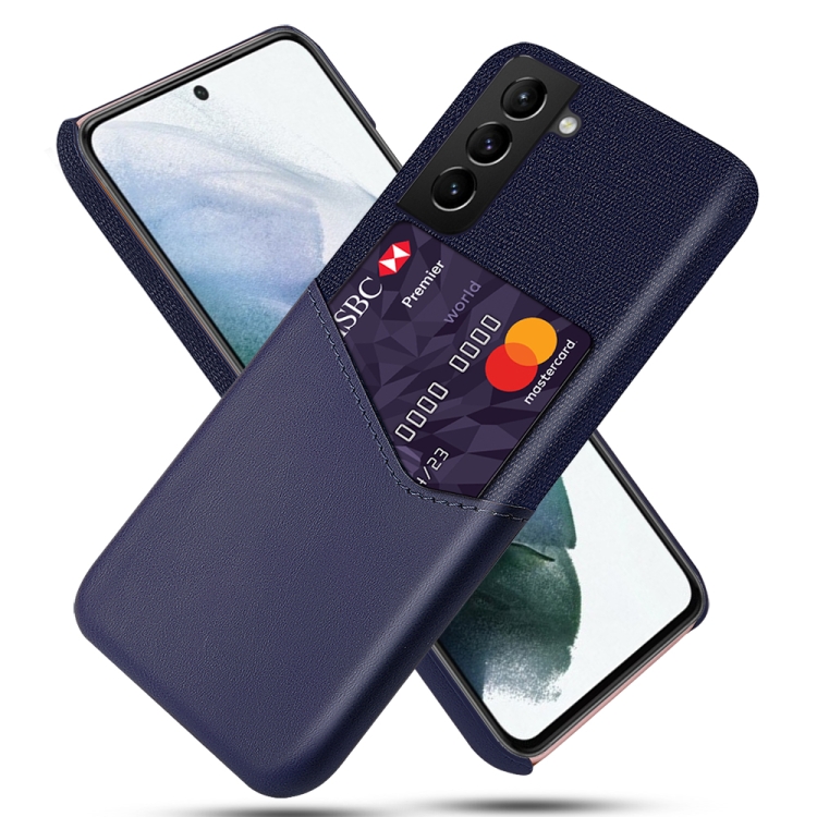 For Samsung Galaxy S21 FE Cloth Texture PC + PU Leather Back Cover Shockproof Case with Card Slot(Blue)
For Samsung Galaxy S21 FE Cloth Texture PC + PU Leather Back Cover Shockproof Case with Card Slot(Blue)