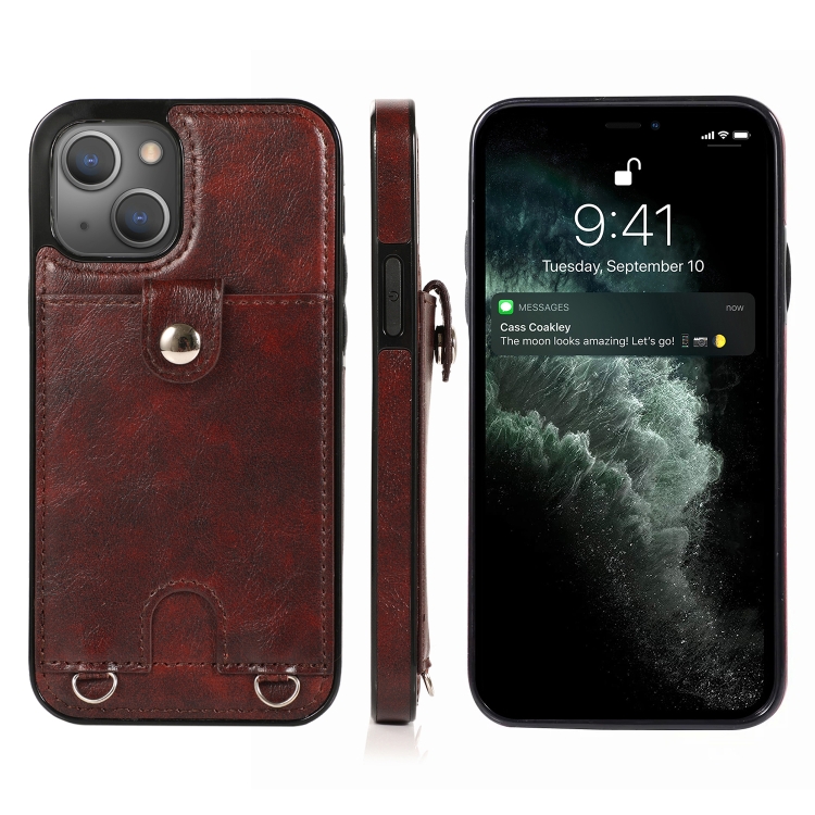 Shockproof PU Leather + TPU Protective Case with Card Slot & Lanyard For iPhone 13 mini(Brown)
Shockproof PU Leather + TPU Protective Case with Card Slot & Lanyard For iPhone 13 mini(Brown)