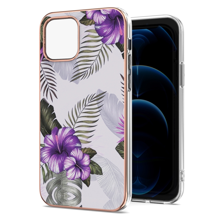 Electroplating Pattern IMD TPU Shockproof Case For iPhone 13 mini(Purple Flower)
Electroplating Pattern IMD TPU Shockproof Case For iPhone 13 mini(Purple Flower)
