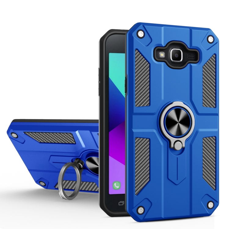 For Samsung Galaxy J7 Carbon Fiber Pattern PC + TPU Protective Case with Ring Holder(Dark Blue)
For Samsung Galaxy J7 Carbon Fiber Pattern PC + TPU Protective Case with Ring Holder(Dark Blue)