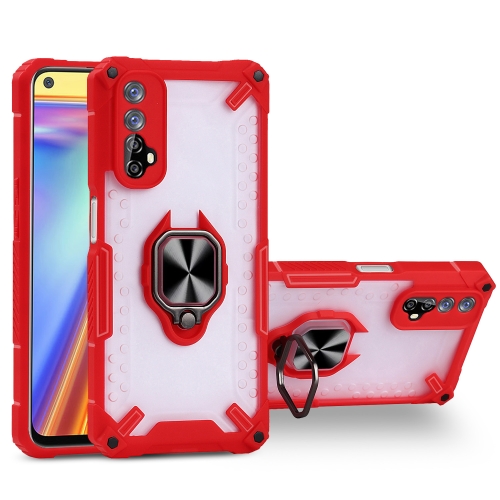 Matte TPU + PC Magnetic Shockproof Case with Ring Holder For OPPO Realme 7(Red)
Matte TPU + PC Magnetic Shockproof Case with Ring Holder For OPPO Realme 7(Red)