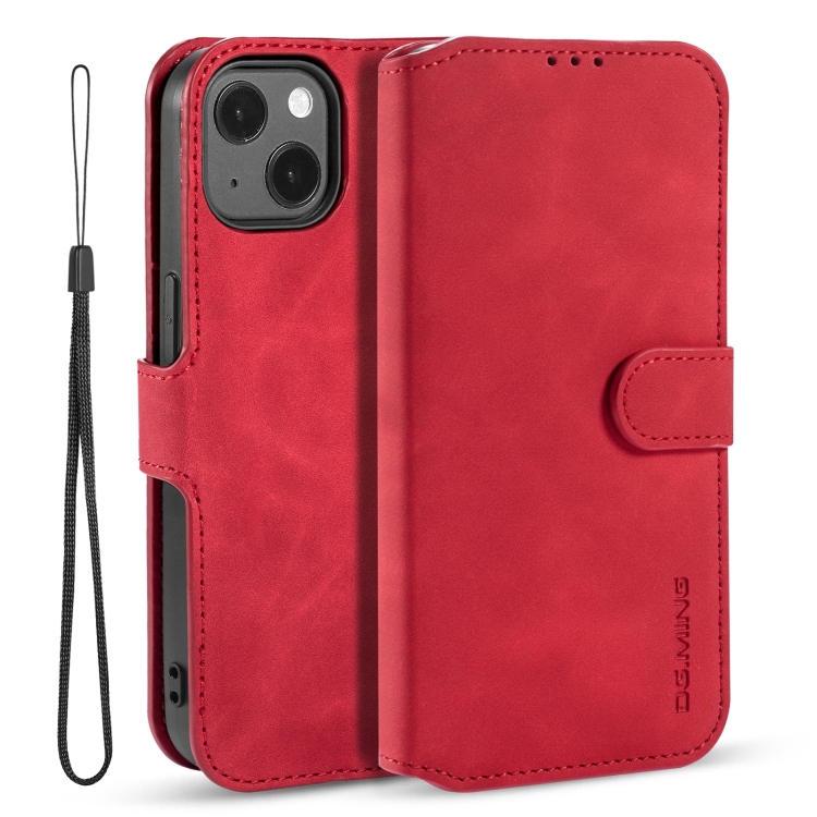 DG.MING Retro Oil Side Horizontal Flip Leather Case with Holder & Card Slots & Wallet For iPhone 13(Red)
DG.MING Retro Oil Side Horizontal Flip Leather Case with Holder & Card Slots & Wallet For iPhone 13(Red)
