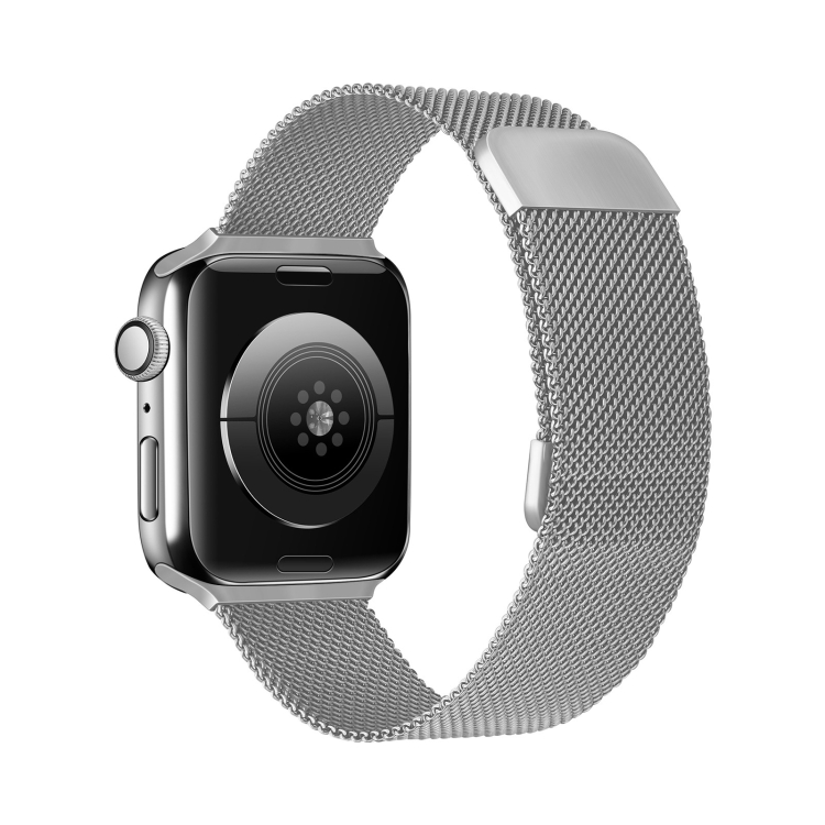 Double Section Milanese Magnetic Elasticity Strap Watch Band For Apple Watch Series 7 45mm / 6 & SE & 5 & 4 44mm / 3 & 2 & 1 42mm(Silver)
Double Section Milanese Magnetic Elasticity Strap Watch Band For Apple Watch Series 7 45mm / 6 & SE & 5 & 4 44mm / 3 & 2 & 1 42mm(Silver)