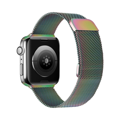 Double Section Milanese Magnetic Elasticity Strap Watch Band For Apple Watch Series 7 45mm / 6 & SE & 5 & 4 44mm / 3 & 2 & 1 42mm(Colorful)
Double Section Milanese Magnetic Elasticity Strap Watch Band For Apple Watch Series 7 45mm / 6 & SE & 5 & 4 44mm / 3 & 2 & 1 42mm(Colorful)