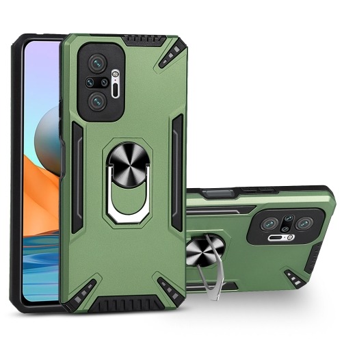 For Xiaomi Redmi Note 10 Pro PC + TPU Protective Case with 360 Degrees Rotatable Ring Holder(Dark Green)
For Xiaomi Redmi Note 10 Pro PC + TPU Protective Case with 360 Degrees Rotatable Ring Holder(Dark Green)
