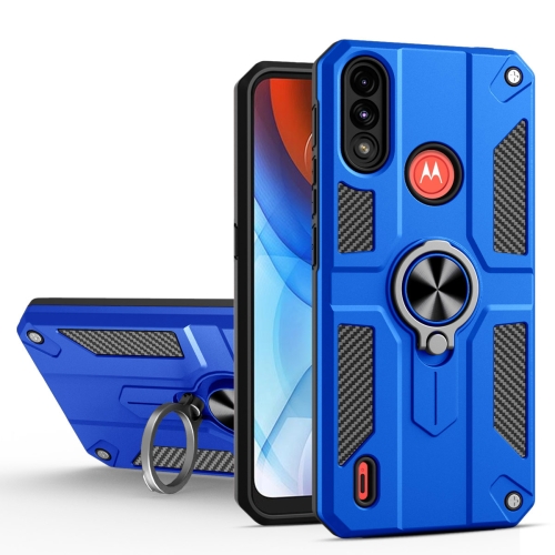 For Motorola Moto E7 Power Carbon Fiber Pattern PC + TPU Protective Case with Ring Holder(Dark Blue)
For Motorola Moto E7 Power Carbon Fiber Pattern PC + TPU Protective Case with Ring Holder(Dark Blue)