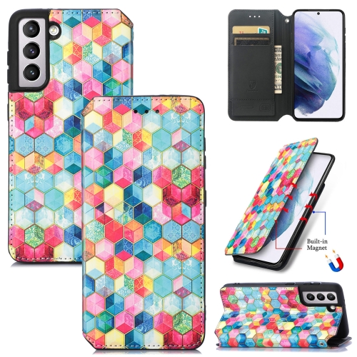 For Samsung Galaxy S21 5G Colorful Magnetic Horizontal Flip PU Leather Case with Holder & Card Slot & Wallet(Magic Space)
For Samsung Galaxy S21 5G Colorful Magnetic Horizontal Flip PU Leather Case with Holder & Card Slot & Wallet(Magic Space)