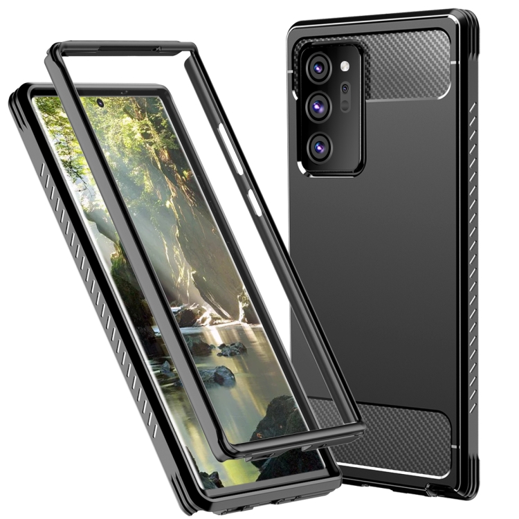 For Samsung Galaxy Note20 Ultra C2 2 in 1 Shockproof TPU + PC Protective Case with PET Screen Protector(Black)
For Samsung Galaxy Note20 Ultra C2 2 in 1 Shockproof TPU + PC Protective Case with PET Screen Protector(Black)