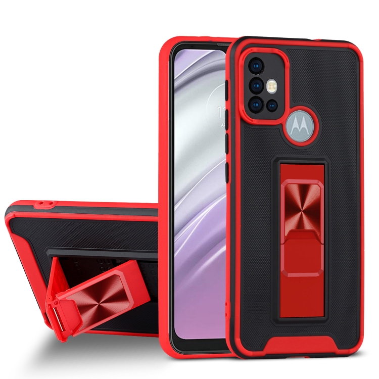 For Motorola Moto G20 Dual-color Skin Feel TPU + PC Magnetic Shockproof Case with Invisible Holder(Red)
For Motorola Moto G20 Dual-color Skin Feel TPU + PC Magnetic Shockproof Case with Invisible Holder(Red)