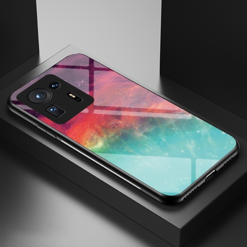 For Xiaomi Mi Mix 4 Starry Sky Painted Tempered Glass TPU Shockproof Protective Case(Color Starry Sky)
For Xiaomi Mi Mix 4 Starry Sky Painted Tempered Glass TPU Shockproof Protective Case(Color Starry Sky)