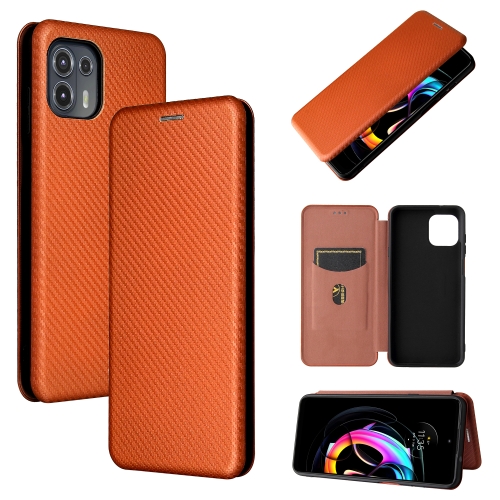 Carbon Fiber Texture Magnetic Horizontal Flip TPU + PC + PU Leather Case with Card Slot For Motorola Edge 20 Lite(Brown)
Carbon Fiber Texture Magnetic Horizontal Flip TPU + PC + PU Leather Case with Card Slot For Motorola Edge 20 Lite(Brown)
