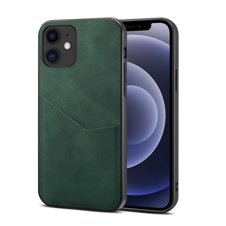 Skin Feel PU + TPU Protective Case with Card Slot For iPhone 12 / 12 Pro(Green)
Skin Feel PU + TPU Protective Case with Card Slot For iPhone 12 / 12 Pro(Green)