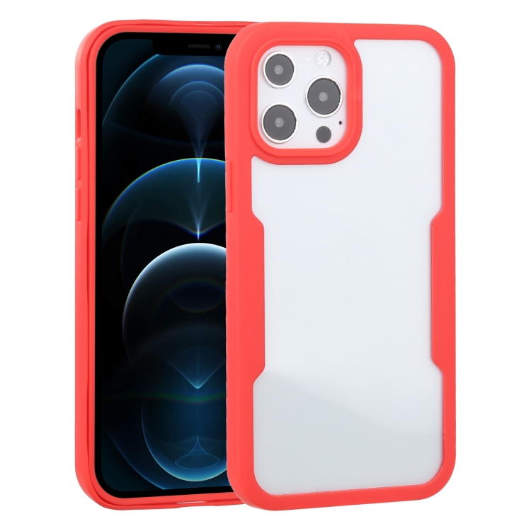 Acrylic + TPU 360 Degrees Full Coverage Shockproof Protective Case For iPhone 13 Pro Max(Red)
Acrylic + TPU 360 Degrees Full Coverage Shockproof Protective Case For iPhone 13 Pro Max(Red)