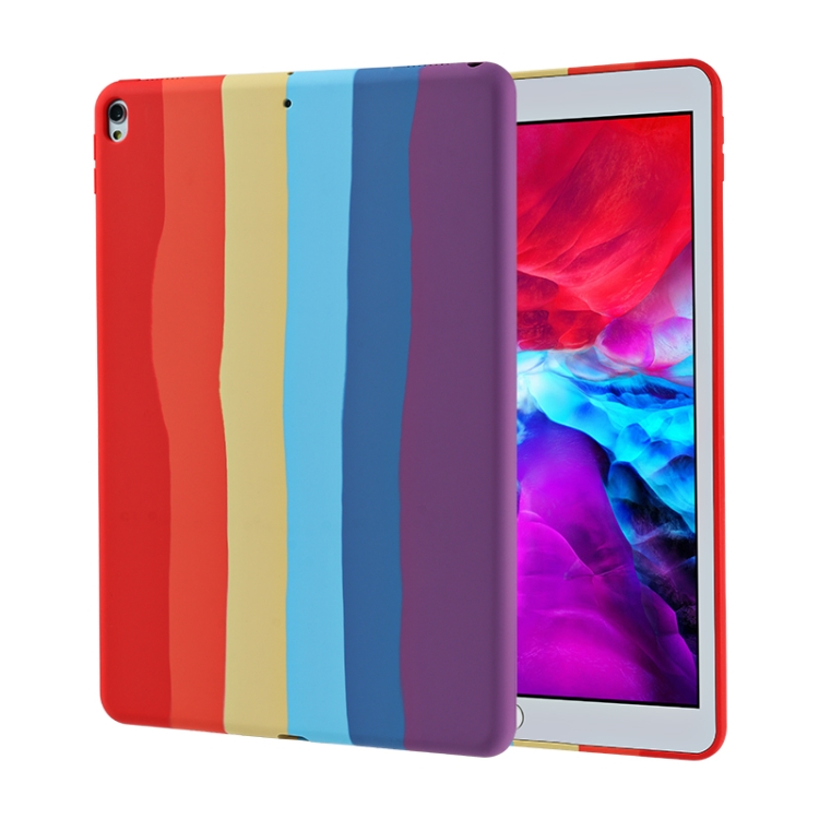 Rainbow Liquid Silicone + PC Shockproof Protective Case For iPad 10.2 2021 / 2020 / 2019 2020/2019
Rainbow Liquid Silicone + PC Shockproof Protective Case For iPad 10.2 2021 / 2020 / 2019 2020/2019