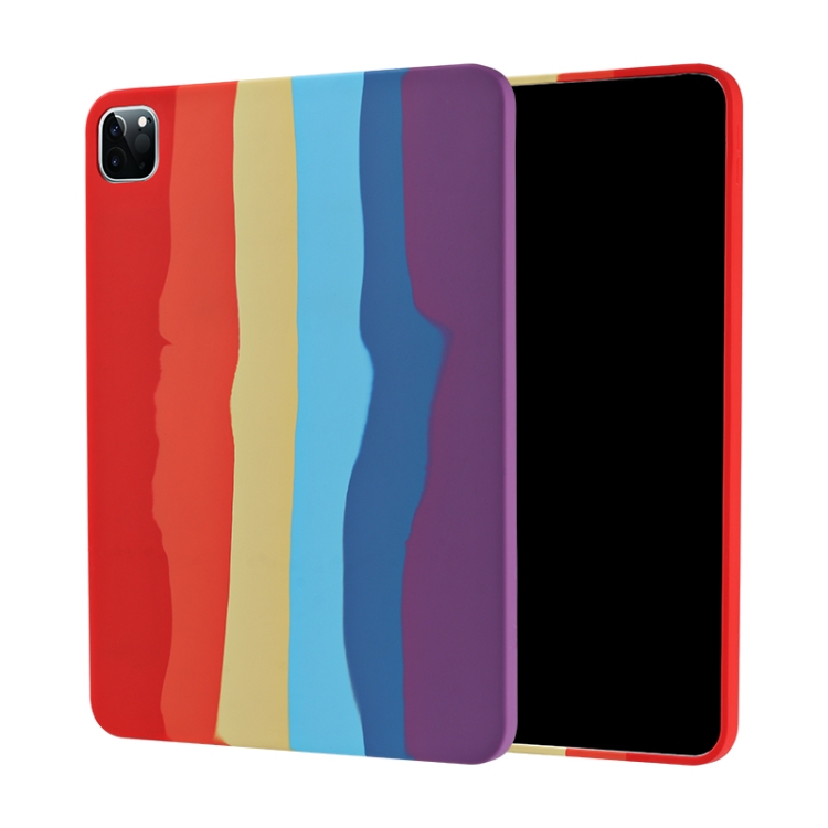 Rainbow Liquid Silicone + PC Shockproof Protective Tablet Case For iPad Pro 11 inch 2020
Rainbow Liquid Silicone + PC Shockproof Protective Tablet Case For iPad Pro 11 inch 2020