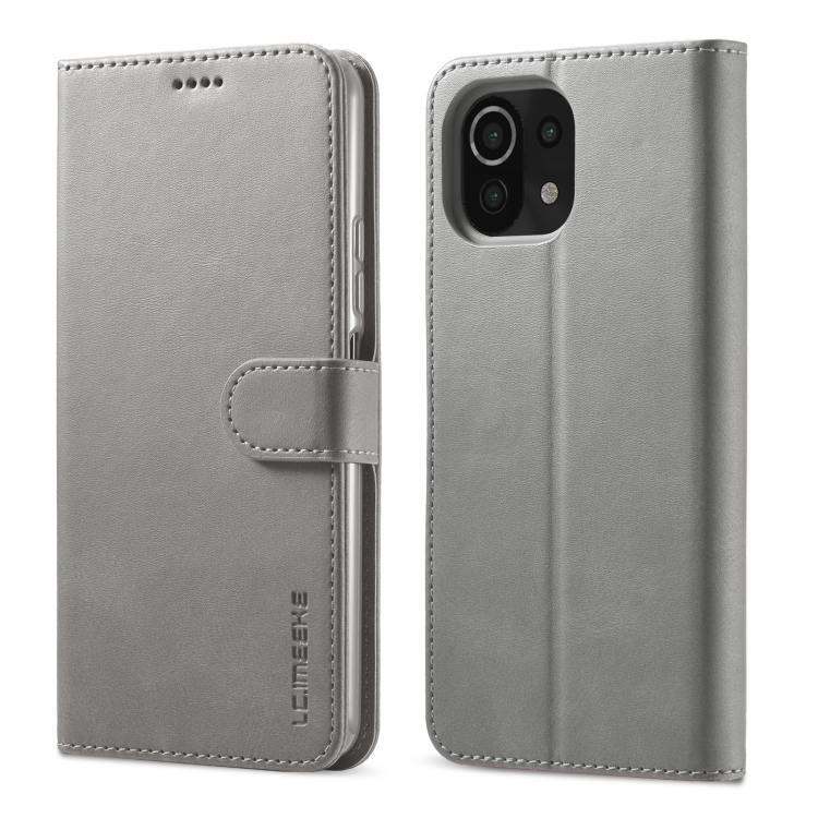 For Xiaomi Mi 11 LC.IMEEKE Calf Texture Horizontal Flip Leather Case with Holder & Card Slots & Wallet(Grey)
For Xiaomi Mi 11 LC.IMEEKE Calf Texture Horizontal Flip Leather Case with Holder & Card Slots & Wallet(Grey)