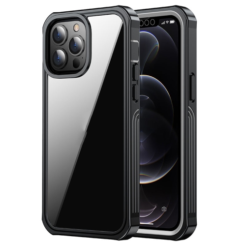 Waterproof Dustproof Shockproof Transparent Acrylic Protective Case For iPhone 13 mini(Black)
Waterproof Dustproof Shockproof Transparent Acrylic Protective Case For iPhone 13 mini(Black)