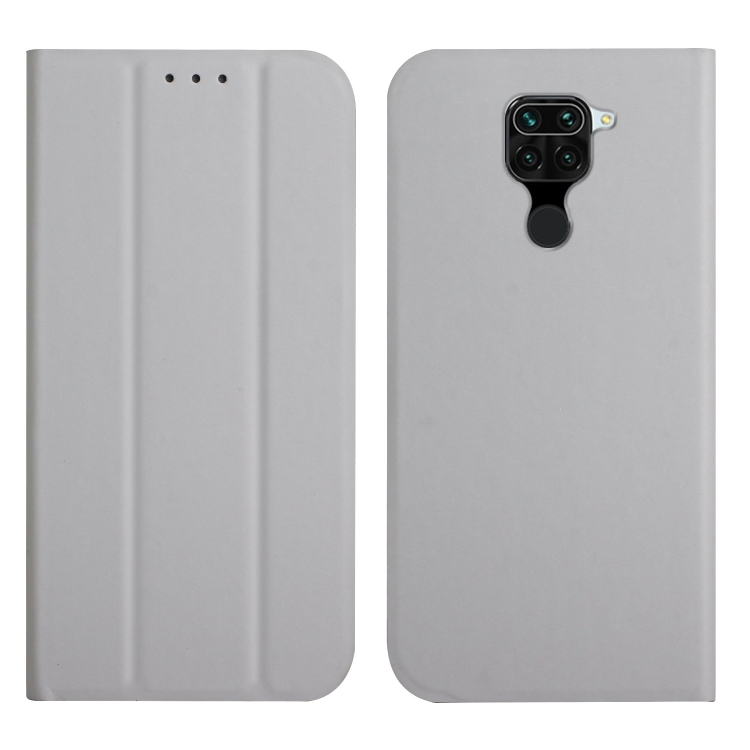 For Xiaomi Redmi Note 9 3-Folding Ultrathin Skin Feel Magnetic Solid Color Horizontal Flip Leather Case with Holder(Grey)
For Xiaomi Redmi Note 9 3-Folding Ultrathin Skin Feel Magnetic Solid Color Horizontal Flip Leather Case with Holder(Grey)