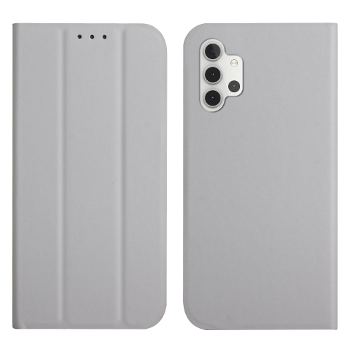 For Samsung Galaxy A32 4G 3-Folding Ultrathin Skin Feel Magnetic Solid Color Horizontal Flip Leather Case with Holder(Grey)
For Samsung Galaxy A32 4G 3-Folding Ultrathin Skin Feel Magnetic Solid Color Horizontal Flip Leather Case with Holder(Grey)