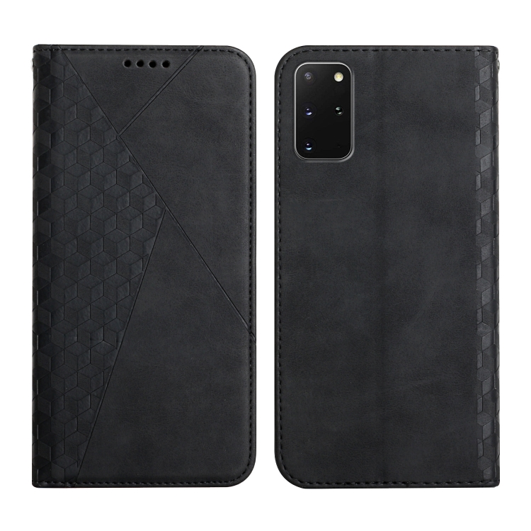 For Samsung Galaxy S20+ Diamond Pattern Splicing Skin Feel Magnetic Horizontal Flip Leather Case with Card Slots & Holder & Wallet(Black)
For Samsung Galaxy S20+ Diamond Pattern Splicing Skin Feel Magnetic Horizontal Flip Leather Case with Card Slots & Holder & Wallet(Black)