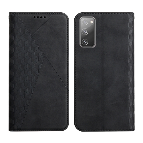 For Samsung Galaxy S20 FE Diamond Pattern Splicing Skin Feel Magnetic Horizontal Flip Leather Case with Card Slots & Holder & Wallet(Black)
For Samsung Galaxy S20 FE Diamond Pattern Splicing Skin Feel Magnetic Horizontal Flip Leather Case with Card Slots & Holder & Wallet(Black)