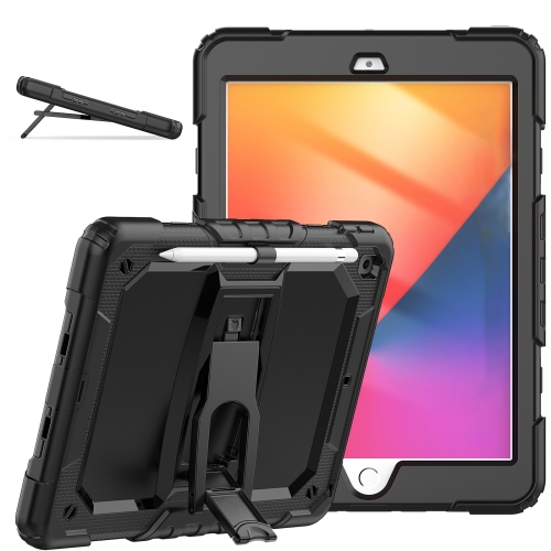 Shockproof Colorful Silica Gel + PC Protective Case with Holder & Shoulder Strap For iPad 10.2 2021 / 2020 / 2019(Black)
Shockproof Colorful Silica Gel + PC Protective Case with Holder & Shoulder Strap For iPad 10.2 2021 / 2020 / 2019(Black)