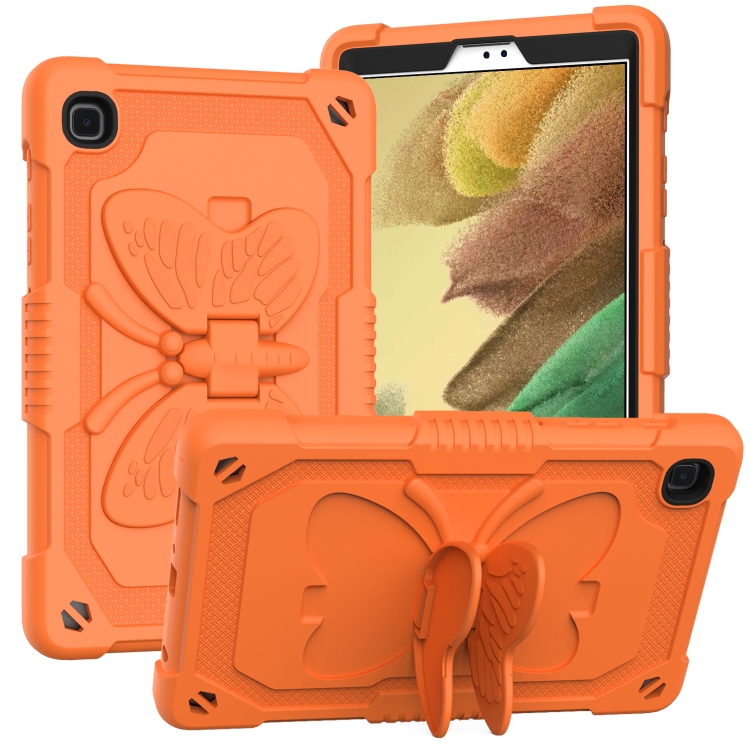 Pure Color PC + Silicone Anti-drop Protective Case with Butterfly Shape Holder & Pen Slot For Samsung Galaxy Tab A7 Lite 8.7 SM-T220 / SM-T225(Kumquat)
Pure Color PC + Silicone Anti-drop Protective Case with Butterfly Shape Holder & Pen Slot For Samsung Galaxy Tab A7 Lite 8.7 SM-T220 / SM-T225(Kumquat)