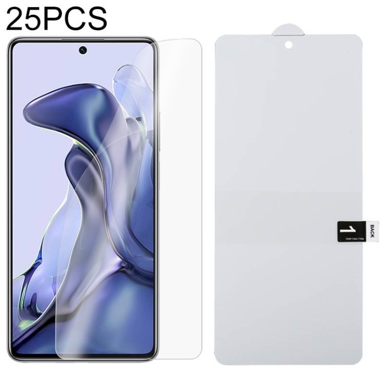 For Xiaomi Mi 11T / 11T Pro 25 PCS Full Screen Protector Explosion-proof Hydrogel Film
For Xiaomi Mi 11T / 11T Pro 25 PCS Full Screen Protector Explosion-proof Hydrogel Film