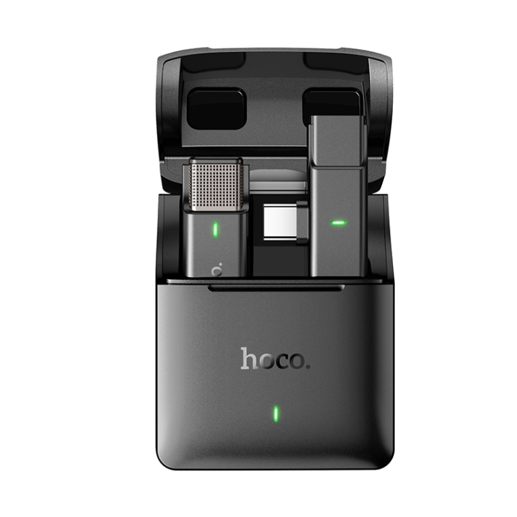 hoco S31 Lavalier Live Wireless Microphone with USB-C / Type-C Receiver(Nebula Grey)
hoco S31 Lavalier Live Wireless Microphone with USB-C / Type-C Receiver(Nebula Grey)