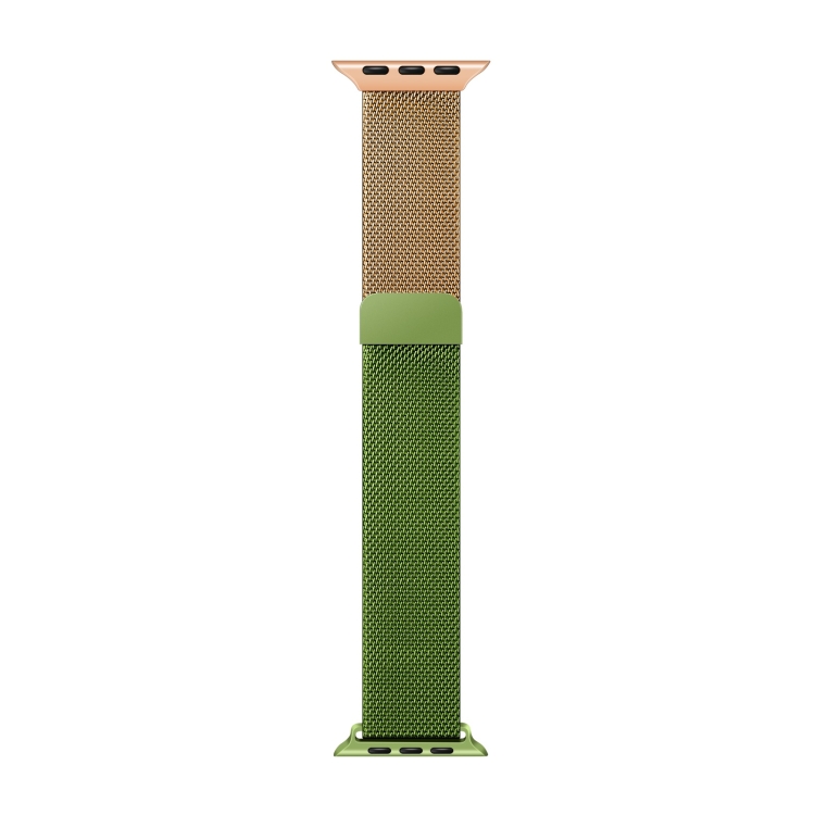Gradient Color Milan Watch Band For Apple Watch Series 7 45mm/6&SE&5&4 44mm/3&2&1 42mm(Green Rose Gold)
Gradient Color Milan Watch Band For Apple Watch Series 7 45mm/6&SE&5&4 44mm/3&2&1 42mm(Green Rose Gold)