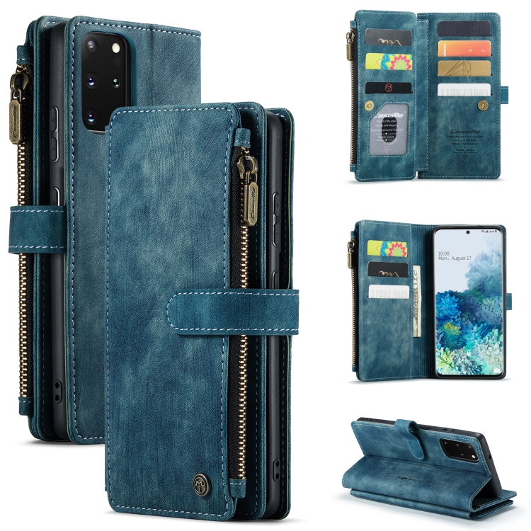 For Samsung Galaxy S20+ 5G CaseMe-C30 PU + TPU Multifunctional Horizontal Flip Leather Case with Holder & Card Slot & Wallet & Zipper Pocket(Blue)
For Samsung Galaxy S20+ 5G CaseMe-C30 PU + TPU Multifunctional Horizontal Flip Leather Case with Holder & Card Slot & Wallet & Zipper Pocket(Blue)