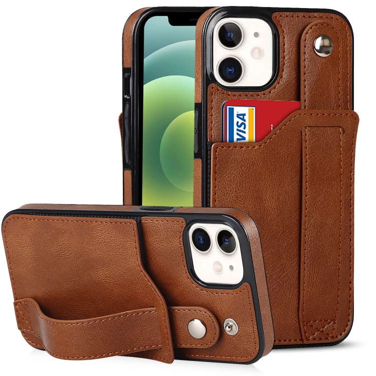 Crazy Horse Texture Shockproof TPU + PU Leather Case with Card Slot & Wrist Strap Holder For iPhone 12 mini(Brown)
Crazy Horse Texture Shockproof TPU + PU Leather Case with Card Slot & Wrist Strap Holder For iPhone 12 mini(Brown)