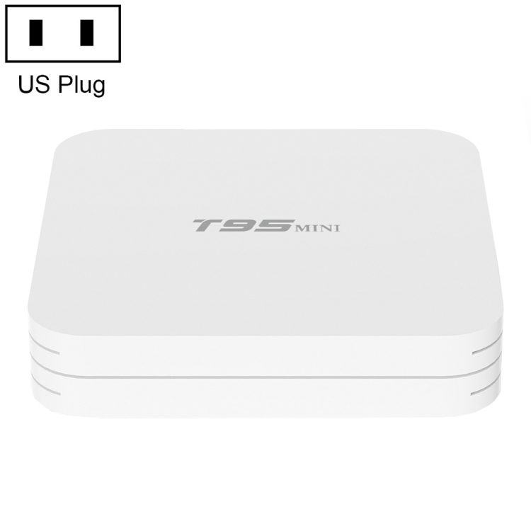 T95MINI 4K HD Network TV Set Top Box, Android 10.0, Allwinner H313 Quad Core 64-bit Cortex-A53, 8GB + 128GB, Support 2.4G WiFi, HDMI, AV, LAN, USB 2.0, US Plug
T95MINI 4K HD Network TV Set Top Box, Android 10.0, Allwinner H313 Quad Core 64-bit Cortex-A53, 8GB + 128GB, Support 2.4G WiFi, HDMI, AV, LAN, USB 2.0, US Plug