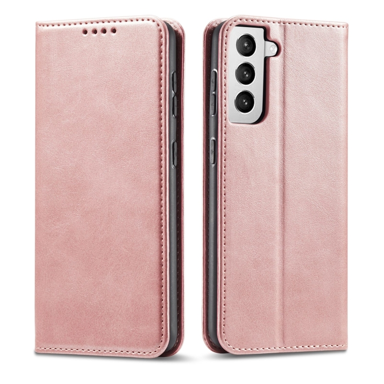 For Samsung Galaxy S21 FE Calf Texture Magnetic Horizontal Flip Leather Case with Holder & Card Slots & Wallet(Rose Gold)
For Samsung Galaxy S21 FE Calf Texture Magnetic Horizontal Flip Leather Case with Holder & Card Slots & Wallet(Rose Gold)