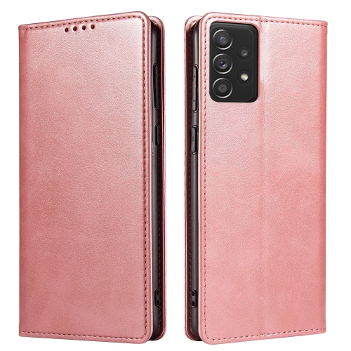 For Samsung Galaxy A52 5G / 4G Calf Texture Magnetic Horizontal Flip Leather Case with Holder & Card Slots & Wallet(Rose Gold)
For Samsung Galaxy A52 5G / 4G Calf Texture Magnetic Horizontal Flip Leather Case with Holder & Card Slots & Wallet(Rose Gold)